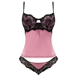 Sensual Desires Cami & Cheeky Panty Mauve, image 2