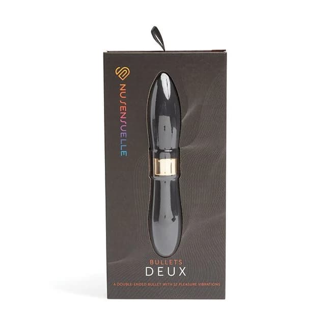 Sensuelle Double Ended Bullet Black - Image 1