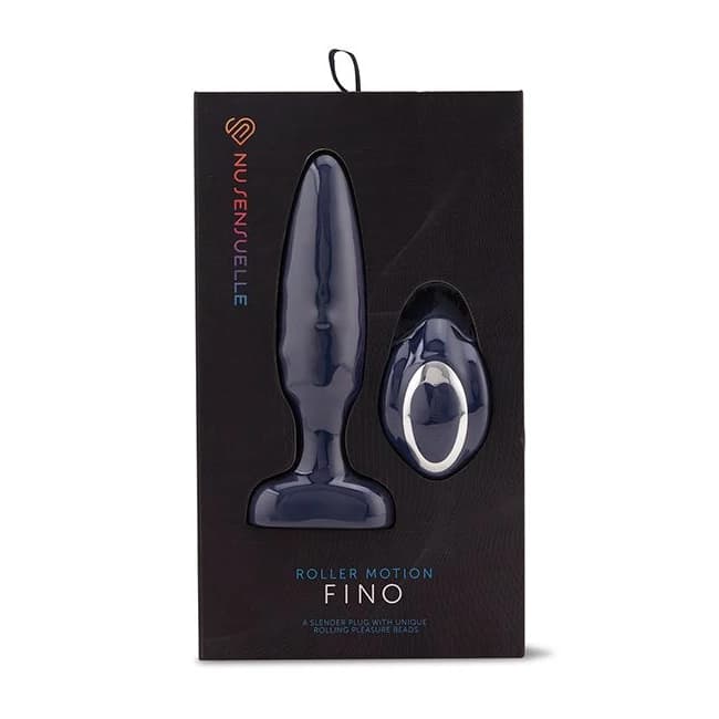 Sensuelle Fino Roller Motion Plug Navy Blue - Image 1