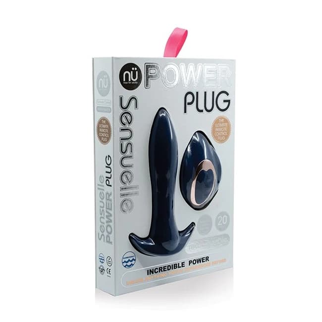 SENSUELLE R/C POWER PLUG NAVY BLUE  - Image 1