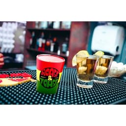 Set of 4 Roast & Toast Shot Glasses - Image 4