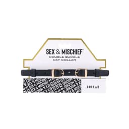 Sex & Mischief Double Buckle Day Collar - Image 1
