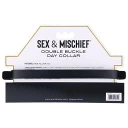 Sex & Mischief Double Buckle Day Collar - Image 8
