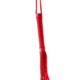 Sex & Mischief Red Rope Flogger, image 2
