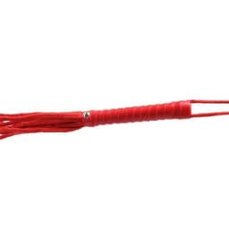 Sex & Mischief Red Rope Flogger, image 3
