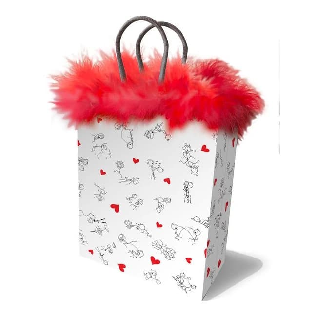 Sex Position Stick Figure Gift Bag - Image 2