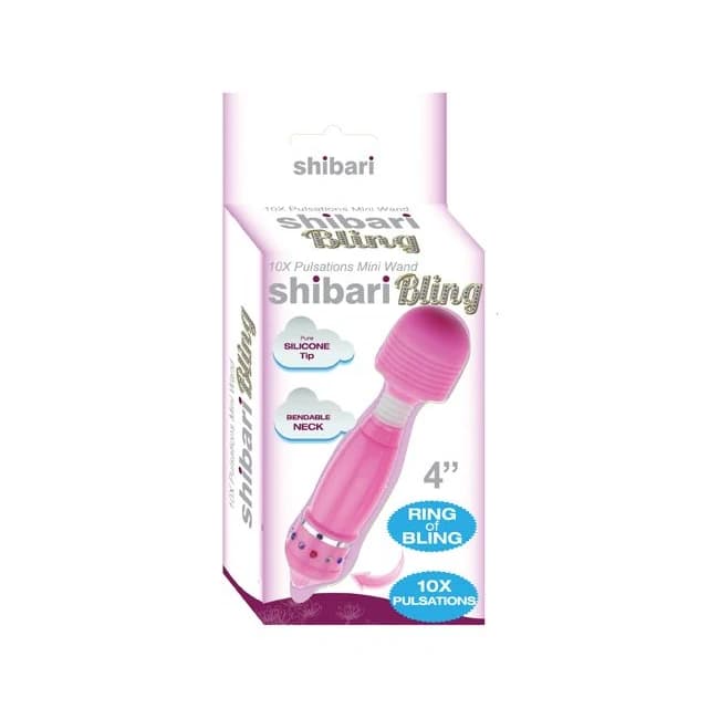 SHIBARI SEXY! BLING BLING MINI WAND PINK  - Image 1