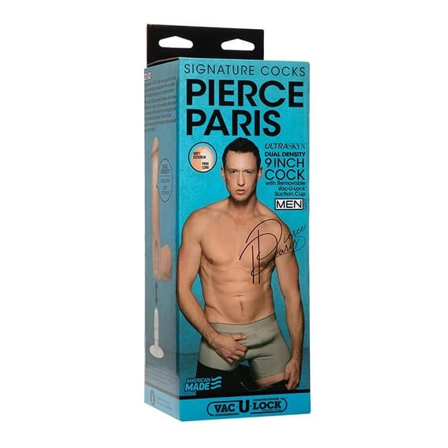 Signature Cocks Pierce Paris 9in Ultraskyn - Image 1