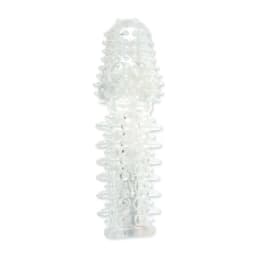 Silicone Penis Extension Clear, image 2