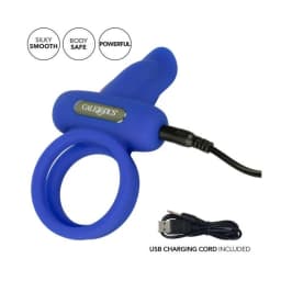 Silicone Rechargeable Dual Pleaser Enhancer, image 6