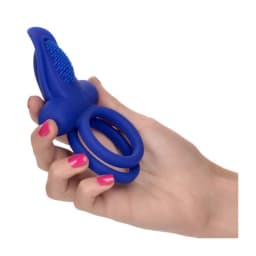 Silicone Rechargeable Dual Pleaser Enhancer, image 7