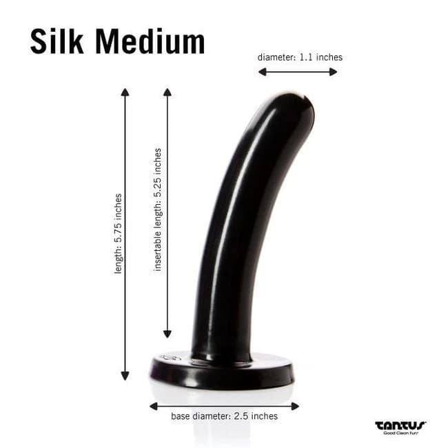 SILK MEDIUM BLACK  - Image 1