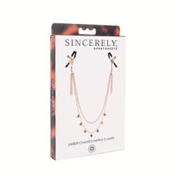Sincerely Amber Nipple Jewelry, image 5
