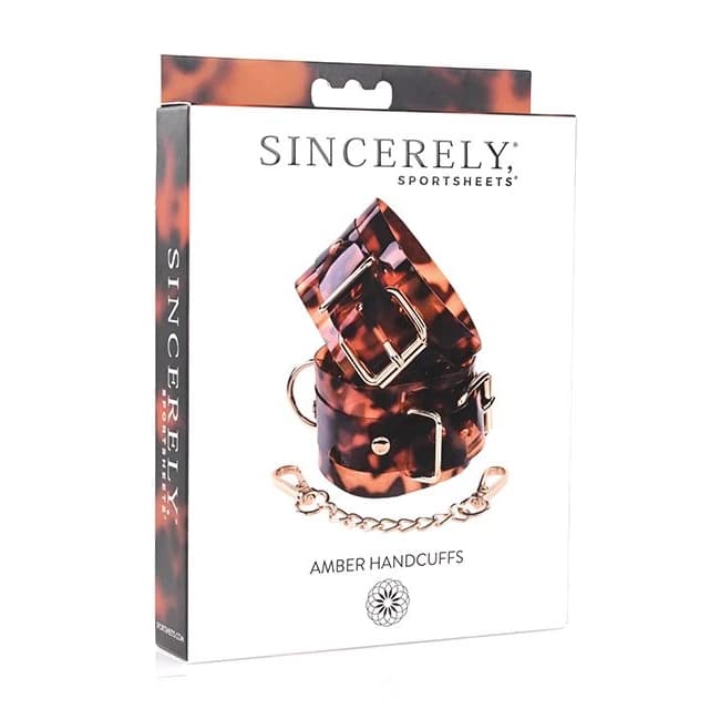 Sincerely Amber Hand Cuffs - Image 1