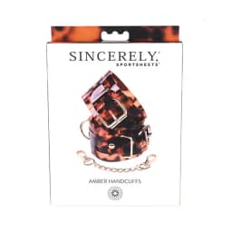 Sincerely Amber Hand Cuffs - Image 2