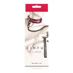 Sinful 1in Collar Pink, image 2