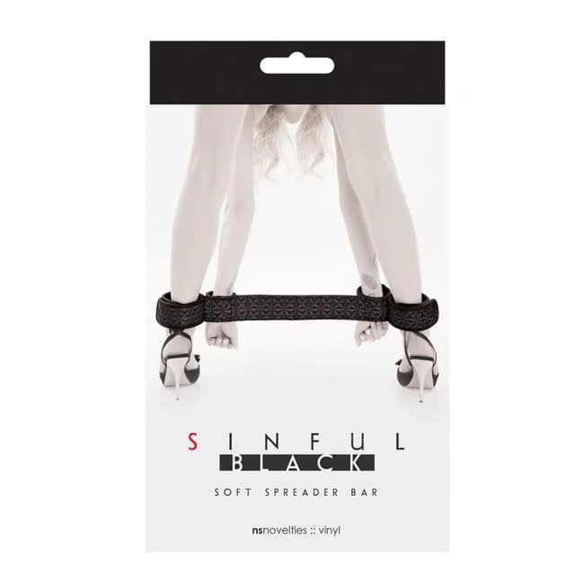 Sinful Soft Spreader Bar Black - Image 1
