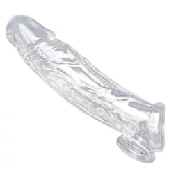 Size Matters Realistic Clear Penis Enhancer - Image 2