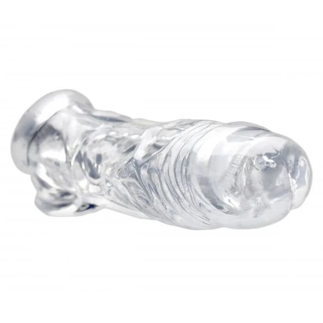 Size Matters Realistic Clear Penis Enhancer - Image 3