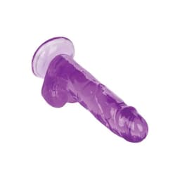 )Size Queen 6in Purple, image 4