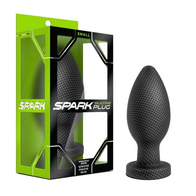 SPARK SILICONE PLUG CARBON FIBER SMALL  - Image 1