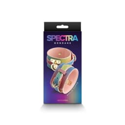 Spectra Bondage Ankle Cuffs Rainbow - Image 2