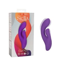 Stella Liquid Silicone Dual Pleaser Purple, image 1