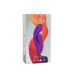 Stella Liquid Silicone Dual Pleaser Purple, image 3