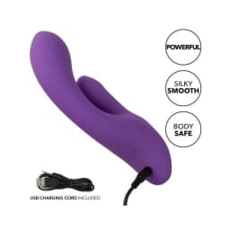 Stella Liquid Silicone Dual Pleaser Purple, image 7