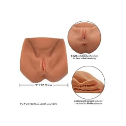 Stroke It Life-Size Pussy Brown, image 3