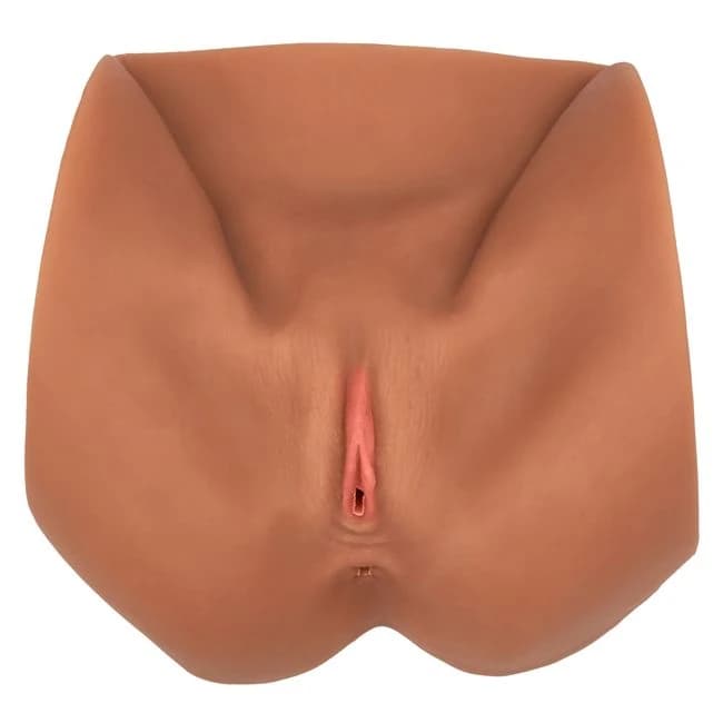 Stroke It Life-size Pussy Brown - Image 8
