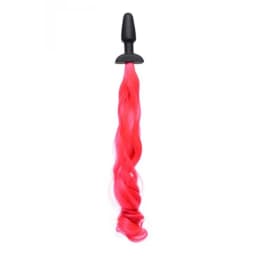 Tailz Hot Pink Pony Tail Anal Plug, image 2
