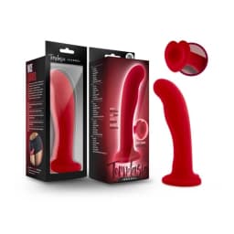 Temptasia Jezebel Crimson Red Dildo, image 7