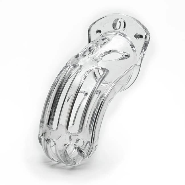 The Curve Kit 3.75in Clear Cock Cage - Image 4
