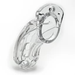 The Curve Kit 3.75in Clear Cock Cage, image 5