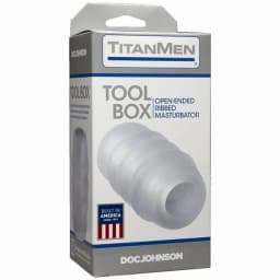 Titanmen Tools Tool Box Masturbator Clear, image 2