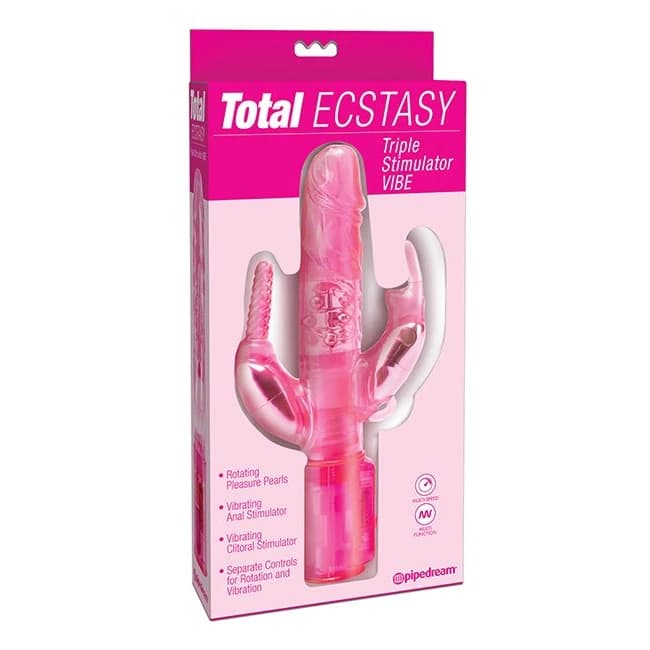 Total Ecstasy Triple Stimulator Vibe - Image 1
