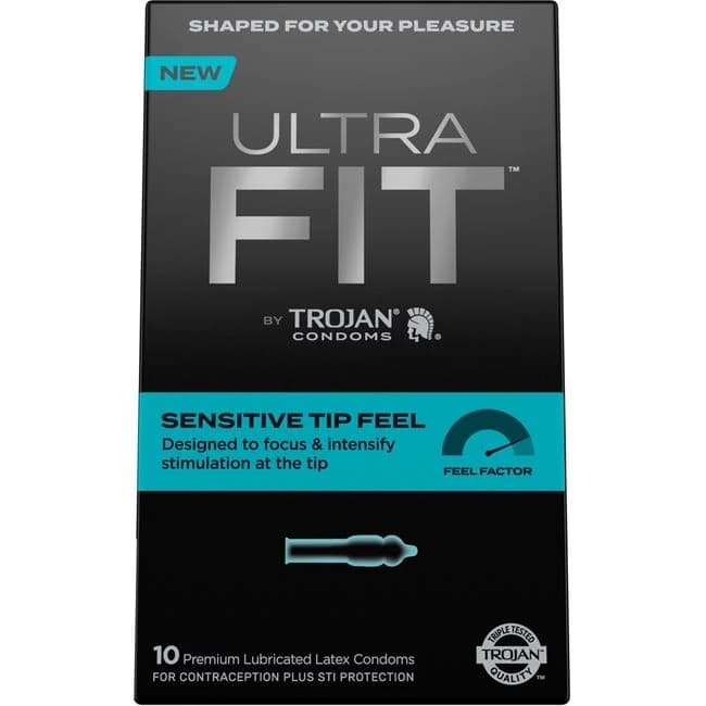 Trojan Ultrafit Sensitive Tip 10ct - Image 1