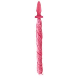 Unicorn Tails Pastel Pink Butt Plug - Image 2