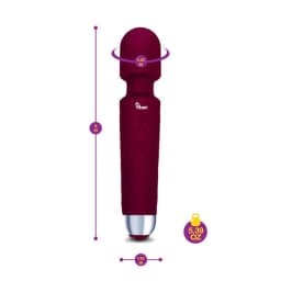 Viben Tempest Intense Wand Massager Ruby, image 3