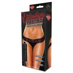 Vibrating Lace Thong, image 1