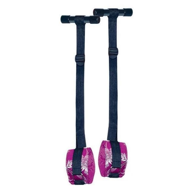 (wd) Adam & Eve Over Door Bondage Cuffs - Image 1