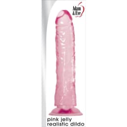 Adam & Eve Pink Jelly Realistic Dildo, image 2