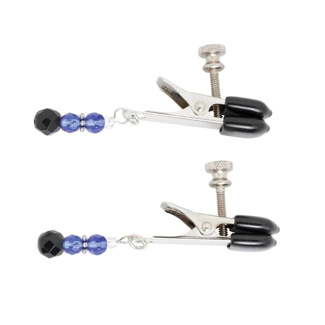 (wd) Adj Clamp W/ Blue Beads - Image 4