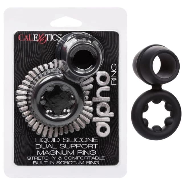 (wd) Alpha Liquid Silicone Dua Magnum Ring - Image 1