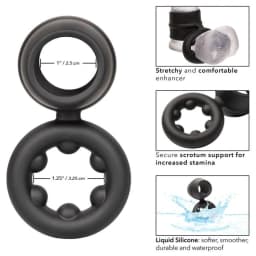 Alpha Liquid Silicone Dua Magnum Ring, image 6