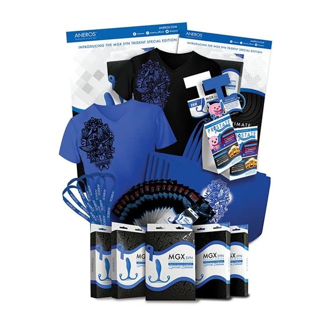 (wd) Aneros Blue Mgx Syn Tride Kit (net) - Image 1