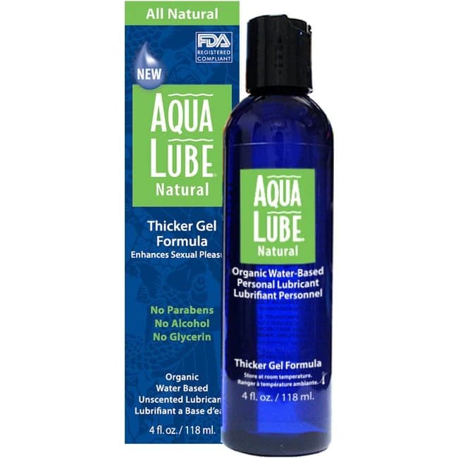 (wd) Aqua Lube Natural 4 Oz - Image 1