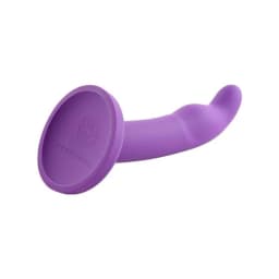 (wd) Astil 8in Silicone Dildo Purple - Image 1