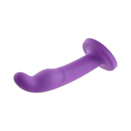 (wd) Astil 8in Silicone Dildo Purple - Image 2